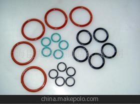 【供应氟胶/硅胶O形圈】价格,厂家,图片,密封圈,上海秉龙橡塑制品-